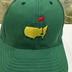 Masters Green Men’s Hat with Yellow and Red Logo